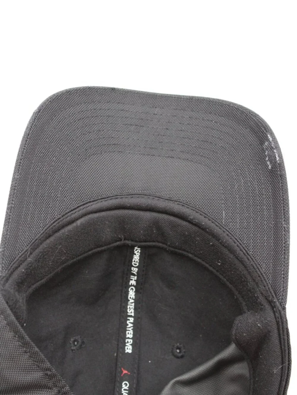 Jordan Jumpman Hat Cap Strapback Size Medium/Large Black Adjustable Basketball